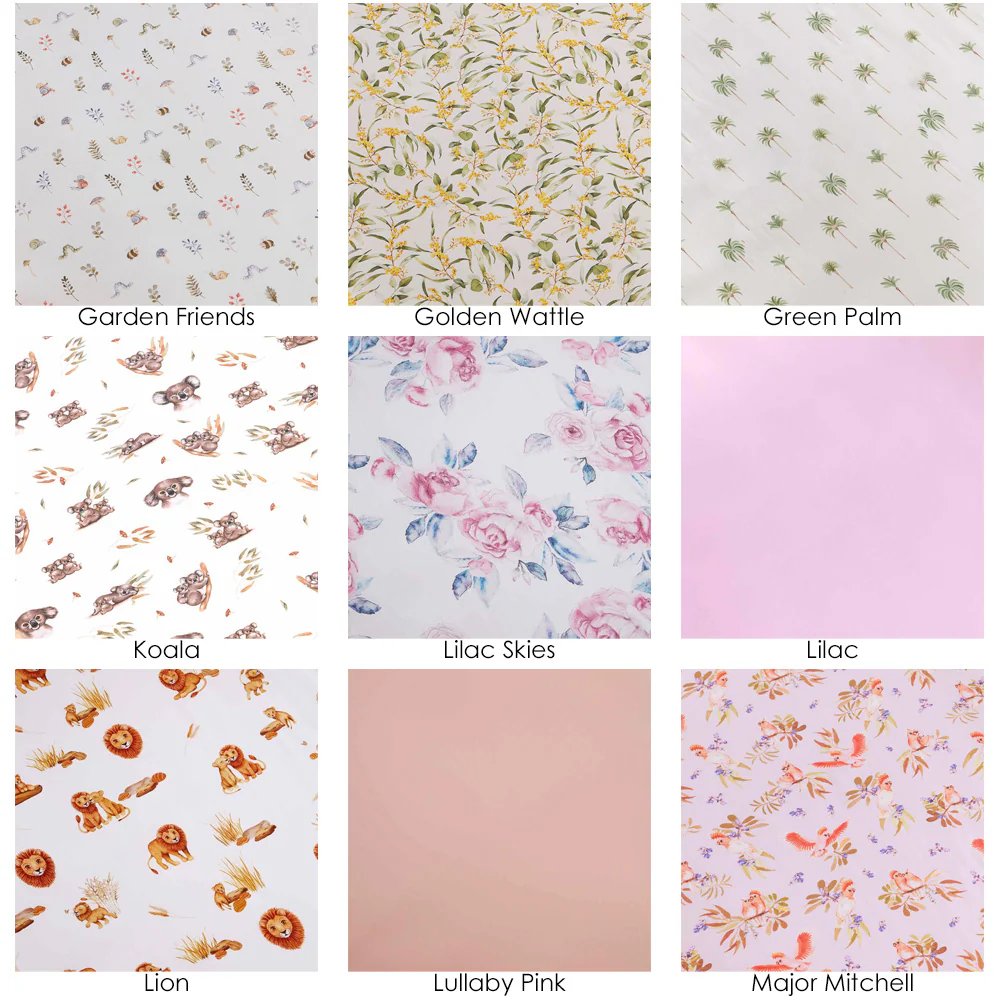 2 Pack Organic Fitted Cot Sheets - Image 4