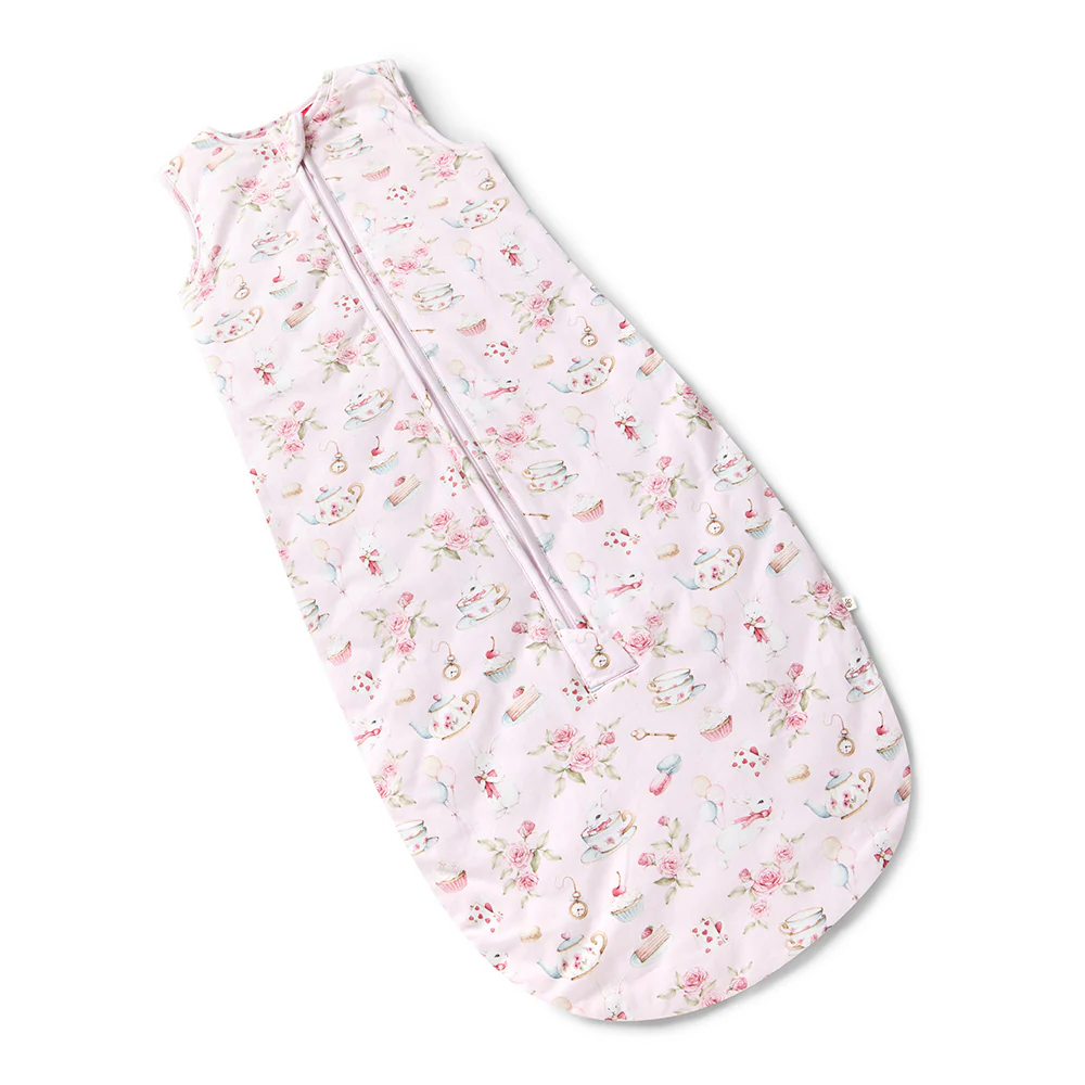 Alice's Tea Party Organic Sleeping Bag 2.5 TOG - Image 6