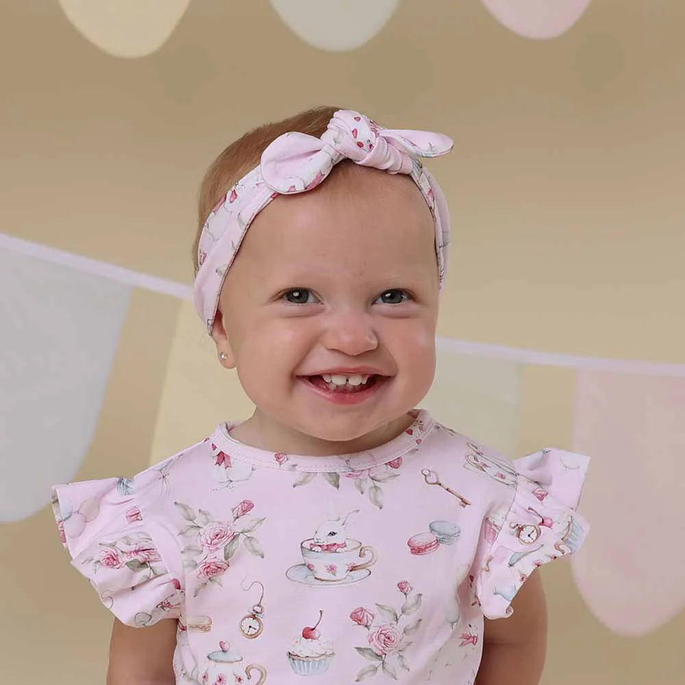 Alice’s Tea Party Organic Topknot - Image 3