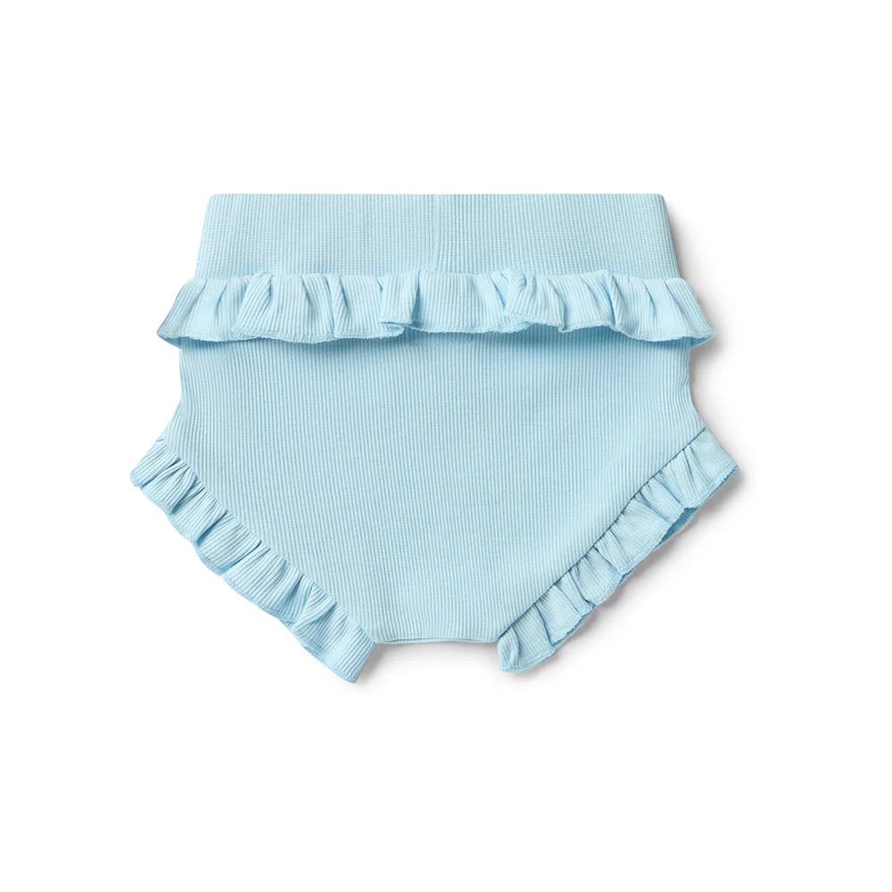 Baby Blue Organic Bloomers - Image 4