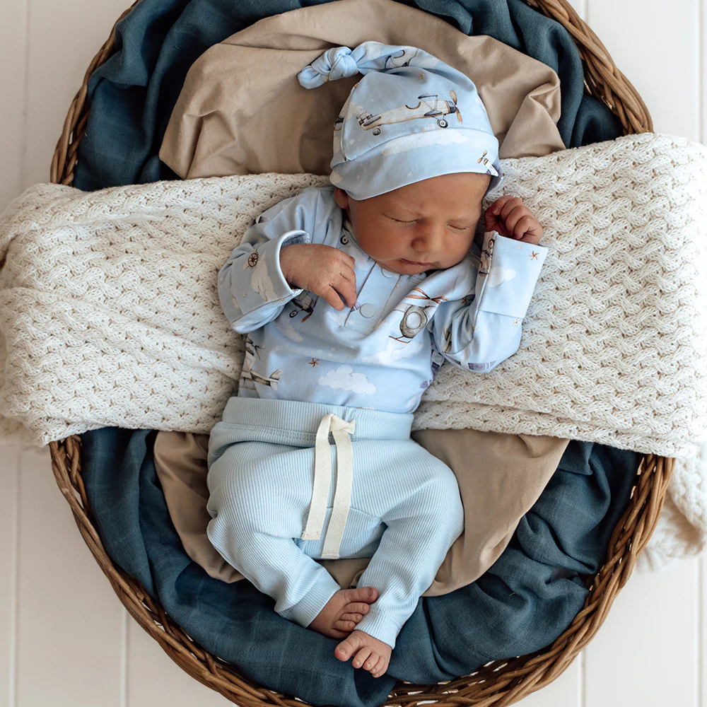 Baby Blue Organic Pants - Image 3