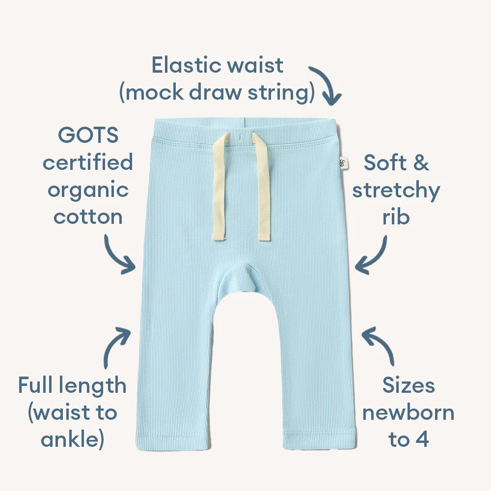 Baby Blue Organic Pants - Image 4