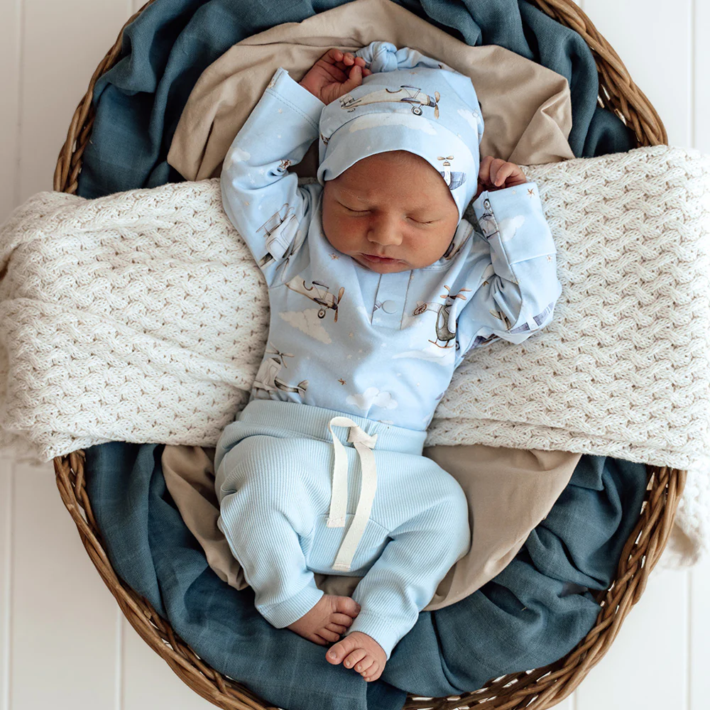 Baby Blue Organic Pants - Image 7
