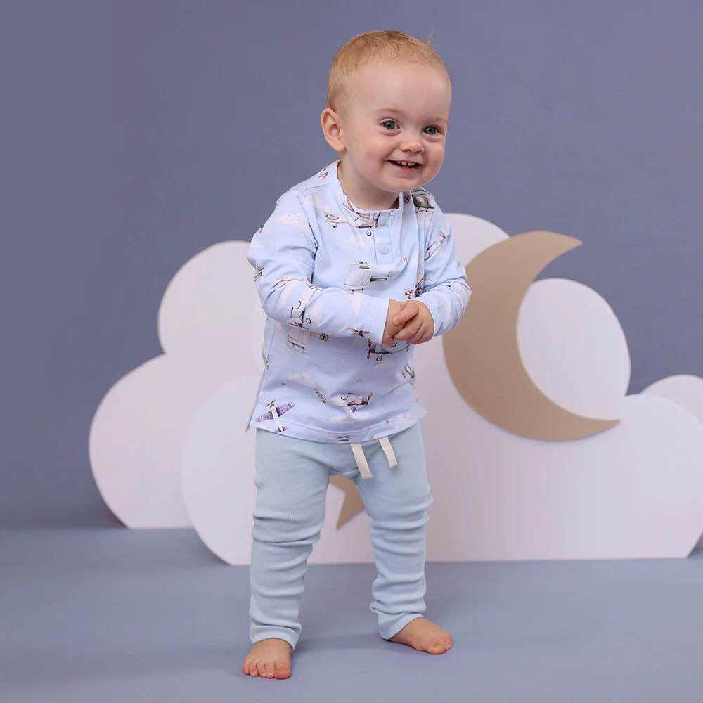 Baby Blue Organic Pants - Image 8