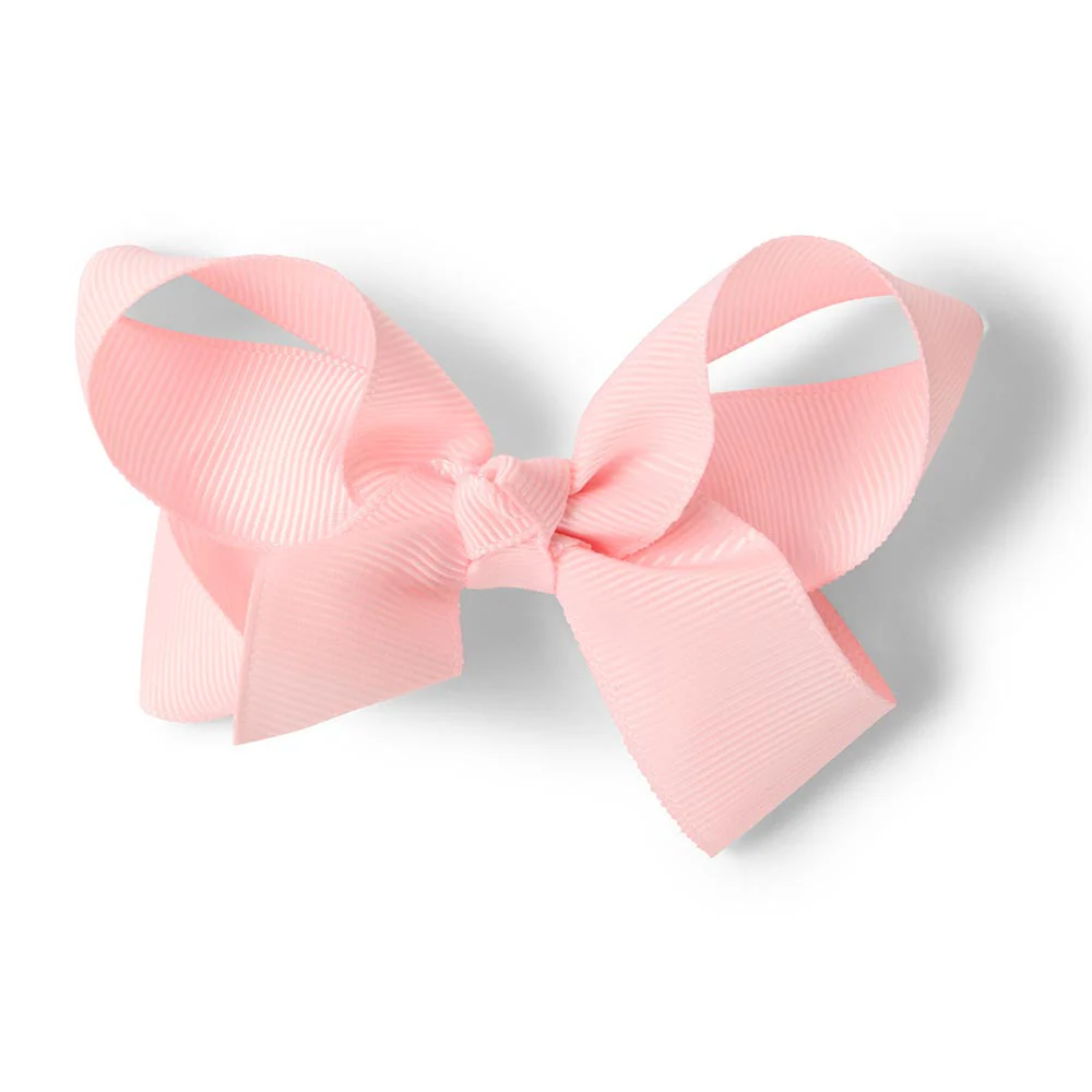 Baby Pink Bow Hair Clip - Image 2