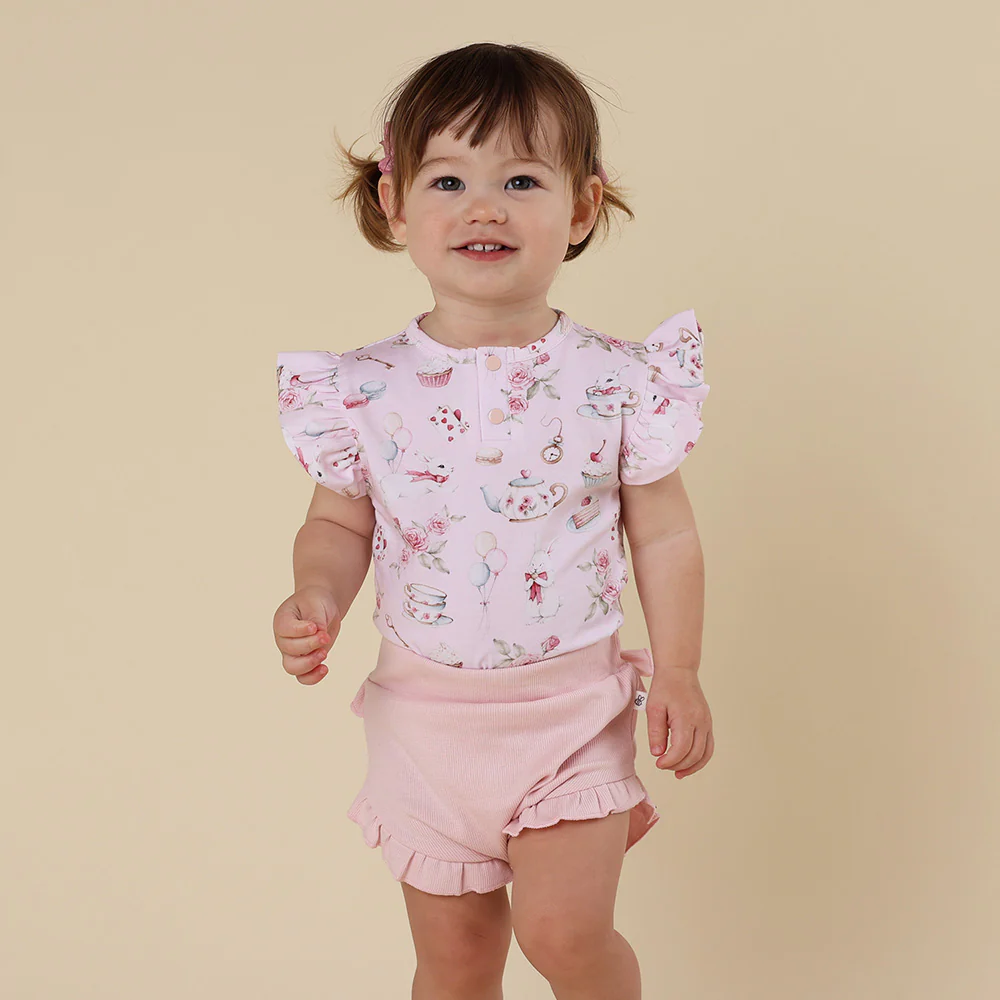 Baby Pink Organic Bloomers - Image 12