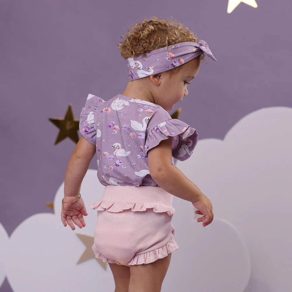 Baby Pink Organic Bloomers - Image 13