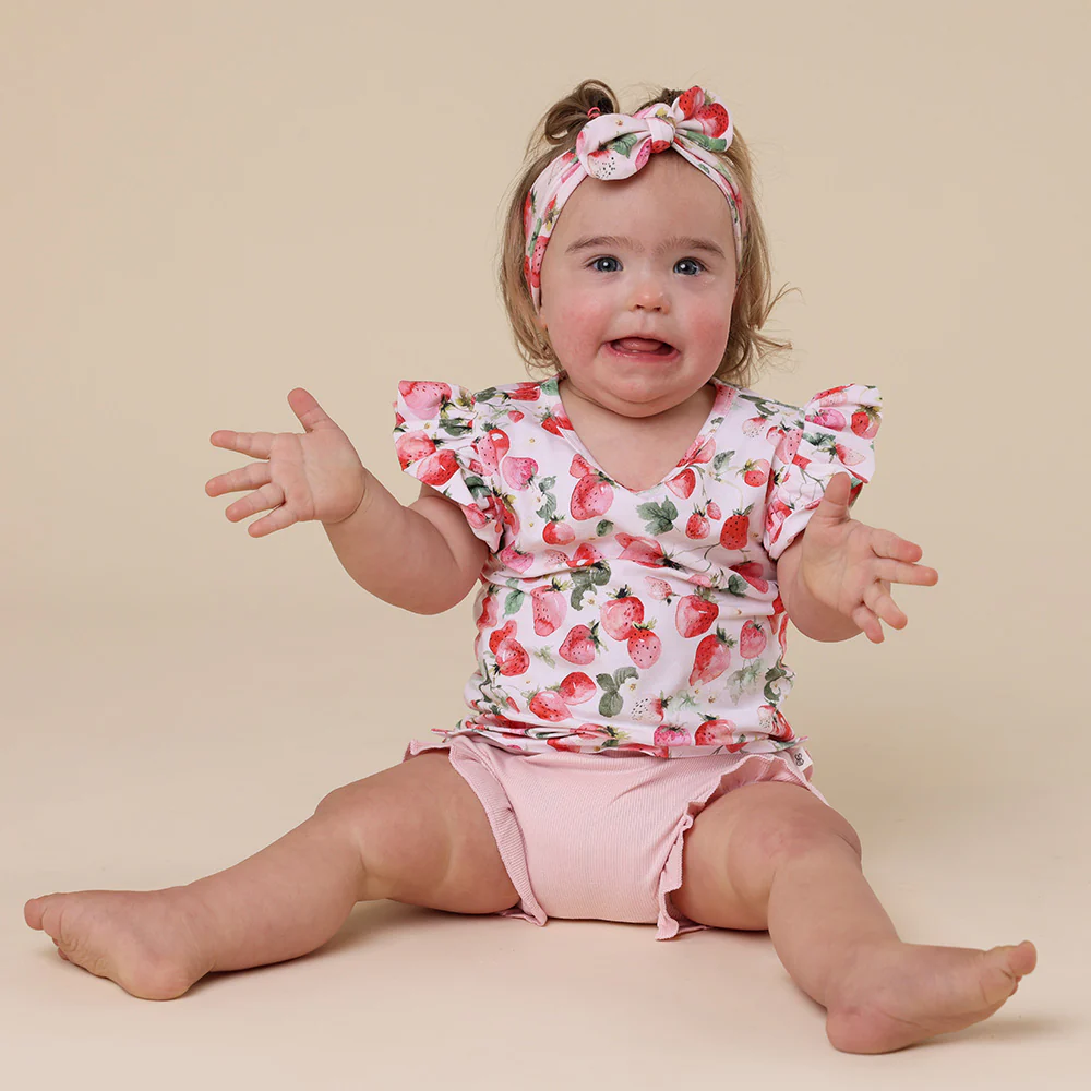 Baby Pink Organic Bloomers - Image 4