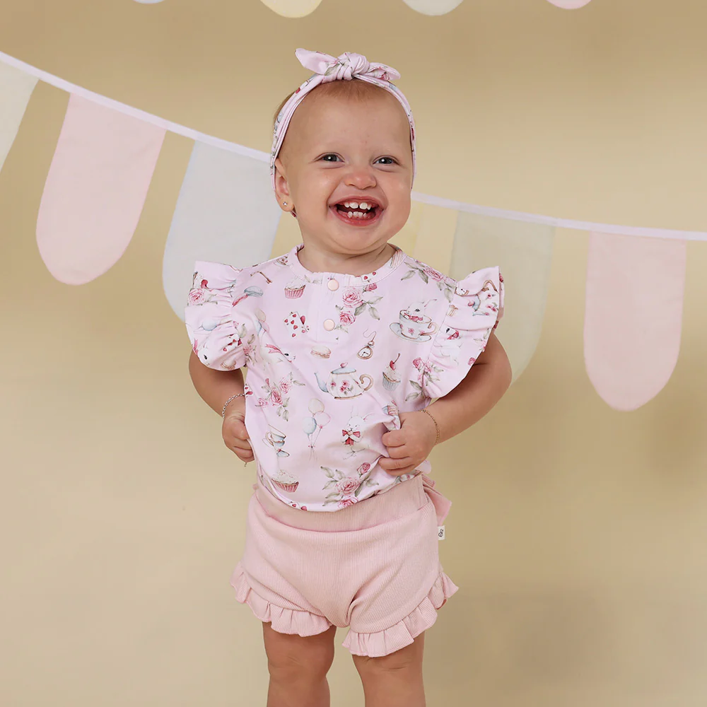 Baby Pink Organic Bloomers - Image 5