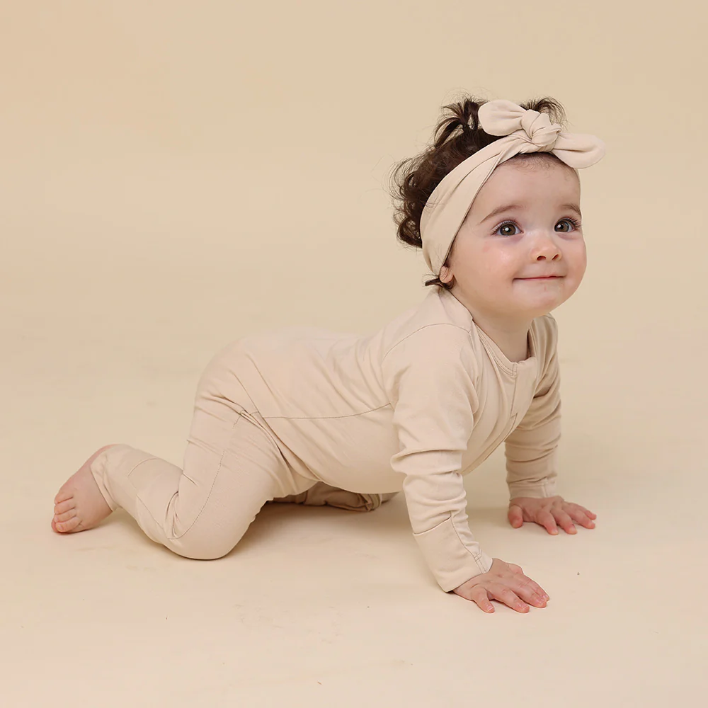 Babyccino Organic Snugglesuit Convertible Romper - Image 4