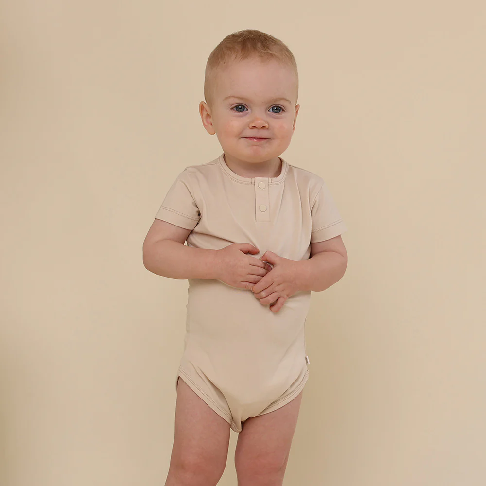 Babyccino Short Sleeve Organic Bodysuit - Image 4