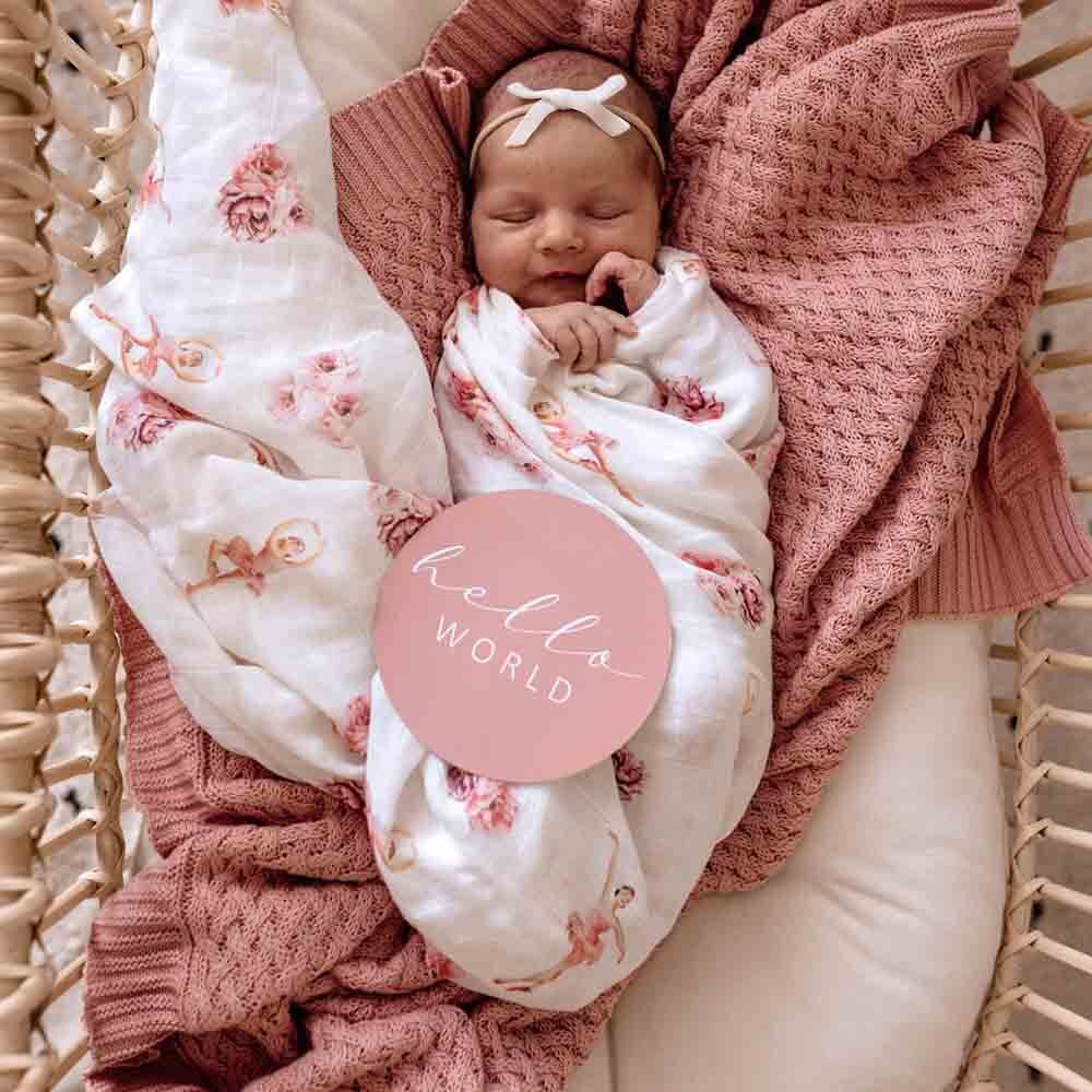 Ballerina Organic Muslin Wrap - Image 4