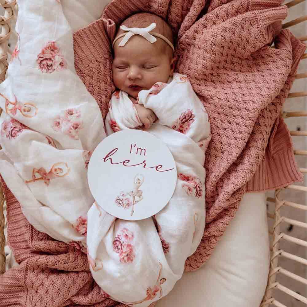 Ballerina Organic Muslin Wrap - Image 6