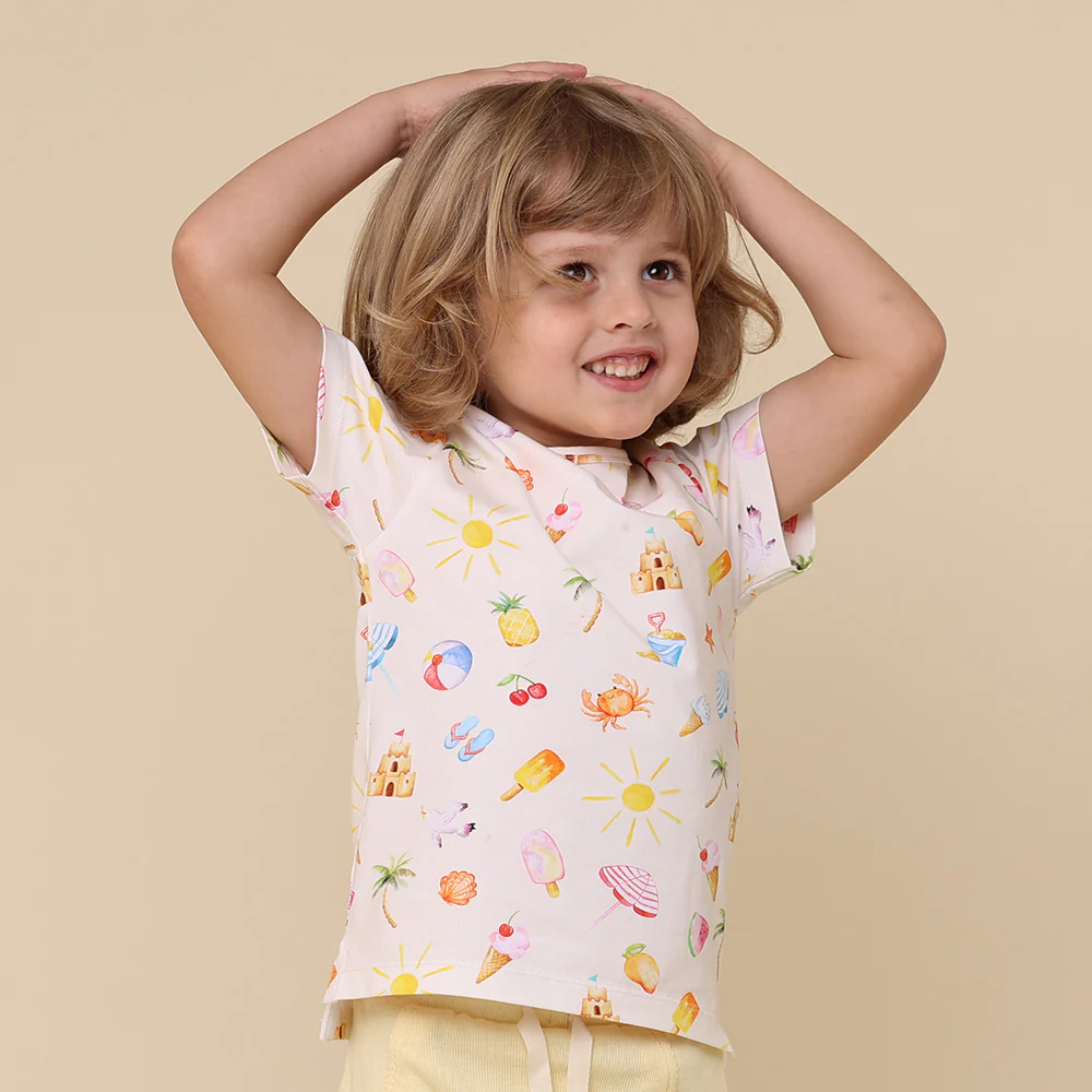 Beach Fun Organic T-Shirt - Image 5