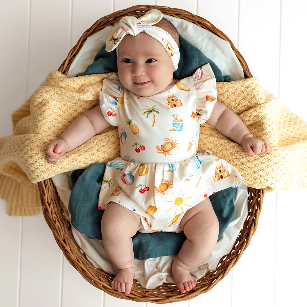 Beach Fun Short Sleeve Organic Dress - Image 3