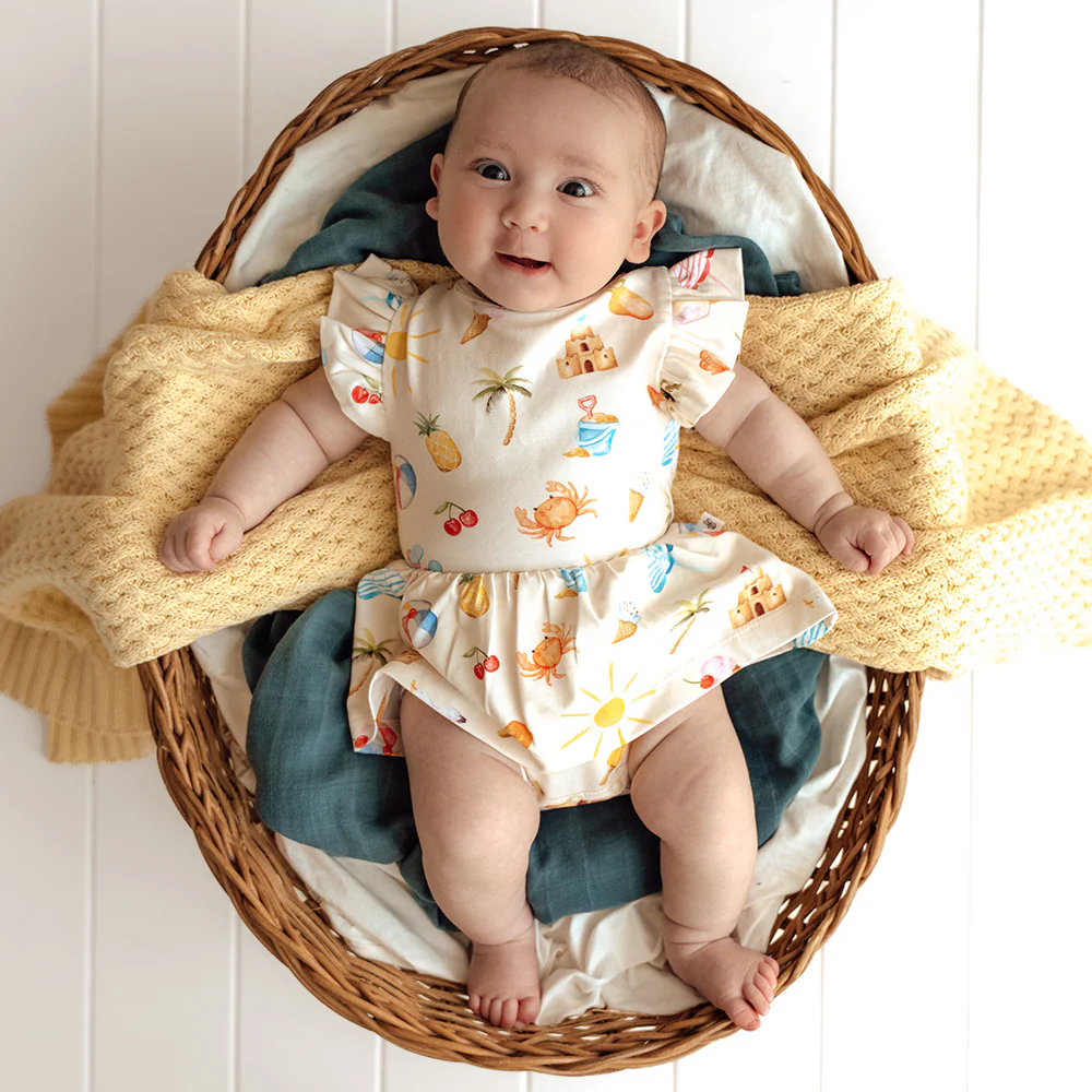 Beach Fun Short Sleeve Organic Dress - Image 6