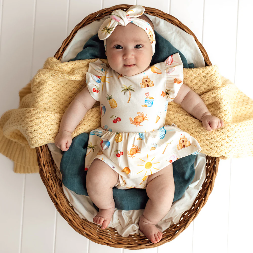 Beach Fun Short Sleeve Organic Dress - Image 7