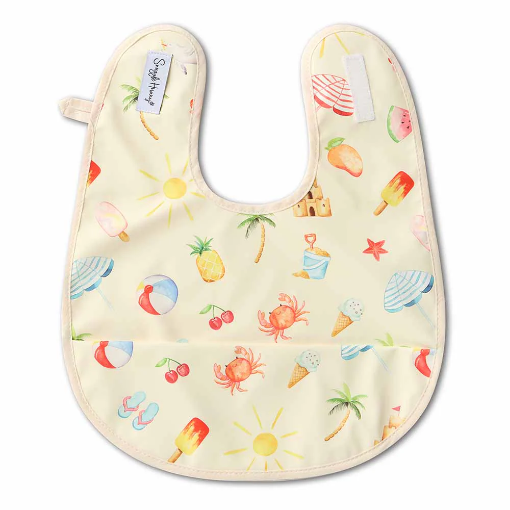 Beach Fun Snuggle Bib - Image 2