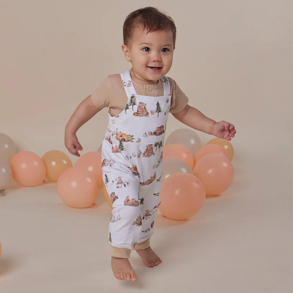 Bears Organic Snuggle Overalls - Image 11