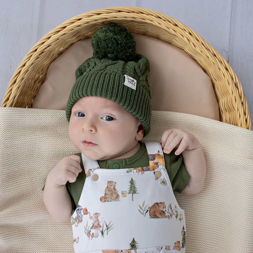 Bears Organic Snuggle Overalls - Image 12