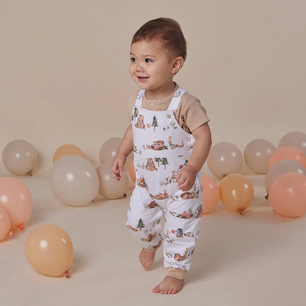 Bears Organic Snuggle Overalls - Image 14