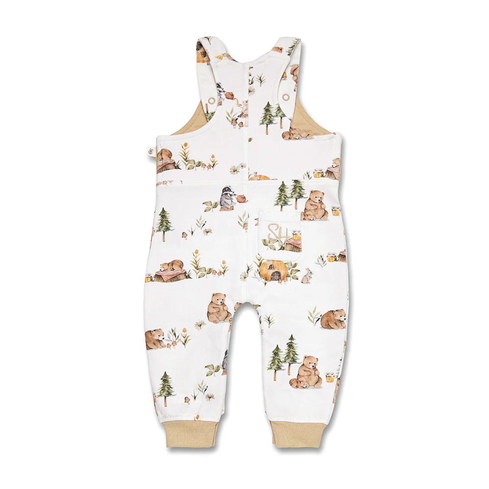 Bears Organic Snuggle Overalls - Image 5