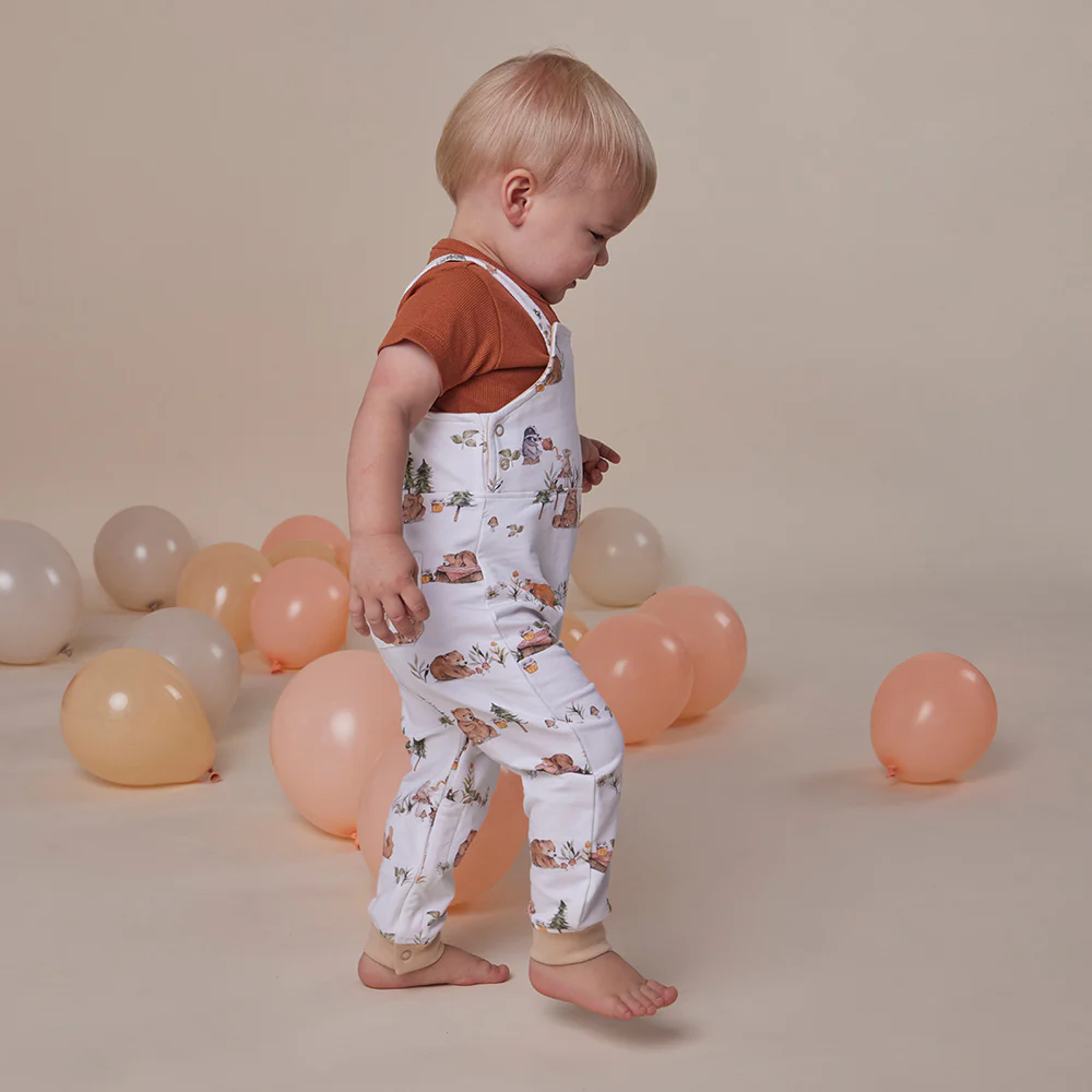 Bears Organic Snuggle Overalls - Image 9