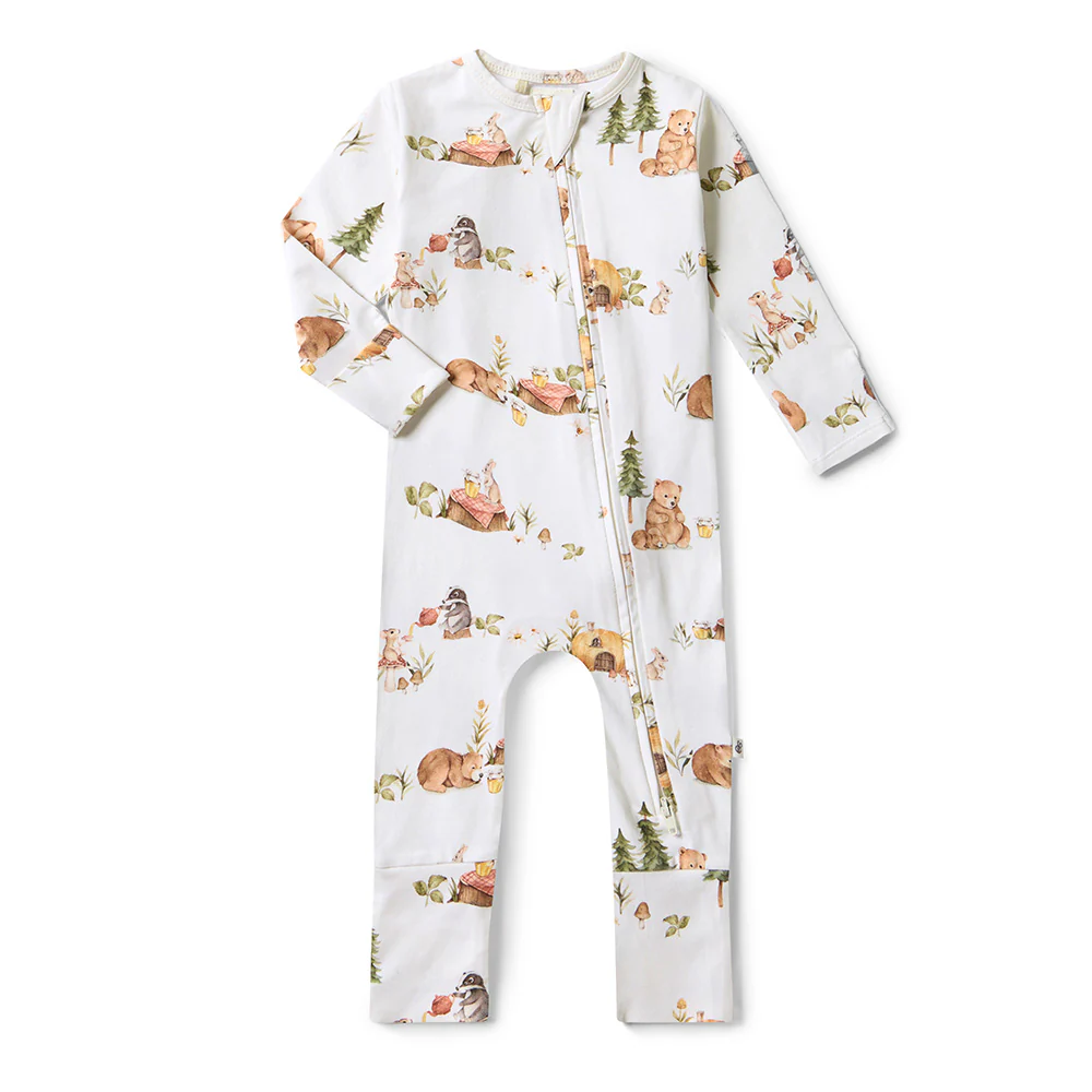 Bears Organic Snugglesuit Convertible Romper - Image 2