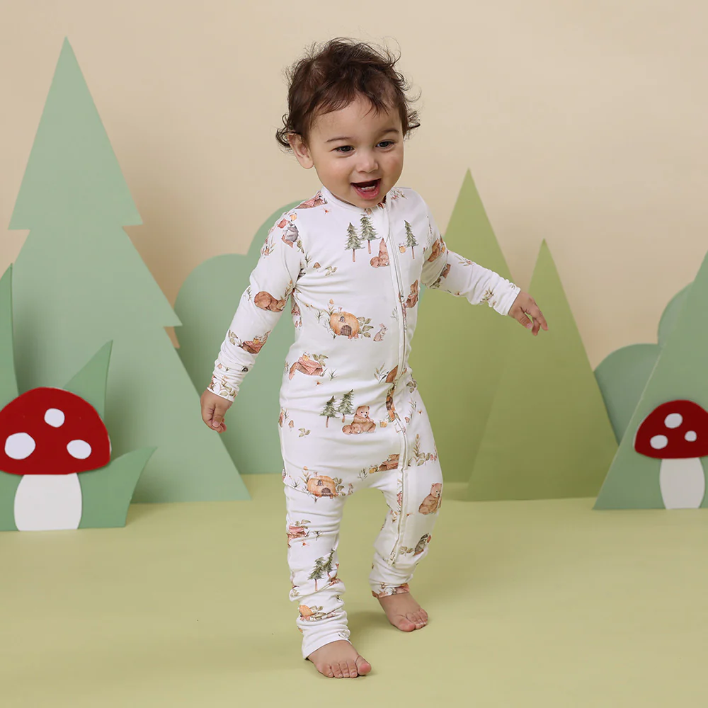 Bears Organic Snugglesuit Convertible Romper - Image 8