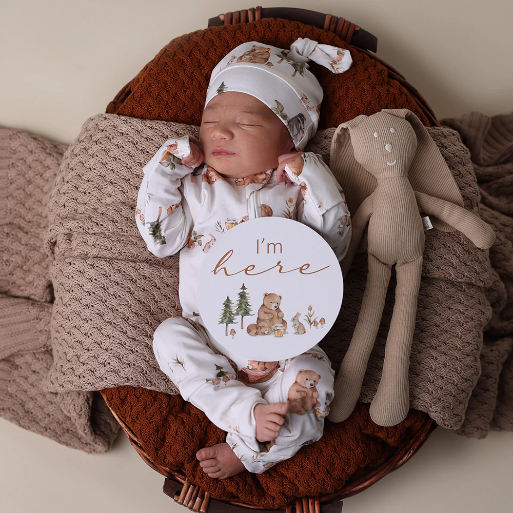 Bears Organic Snugglesuit Convertible Romper - Image 9