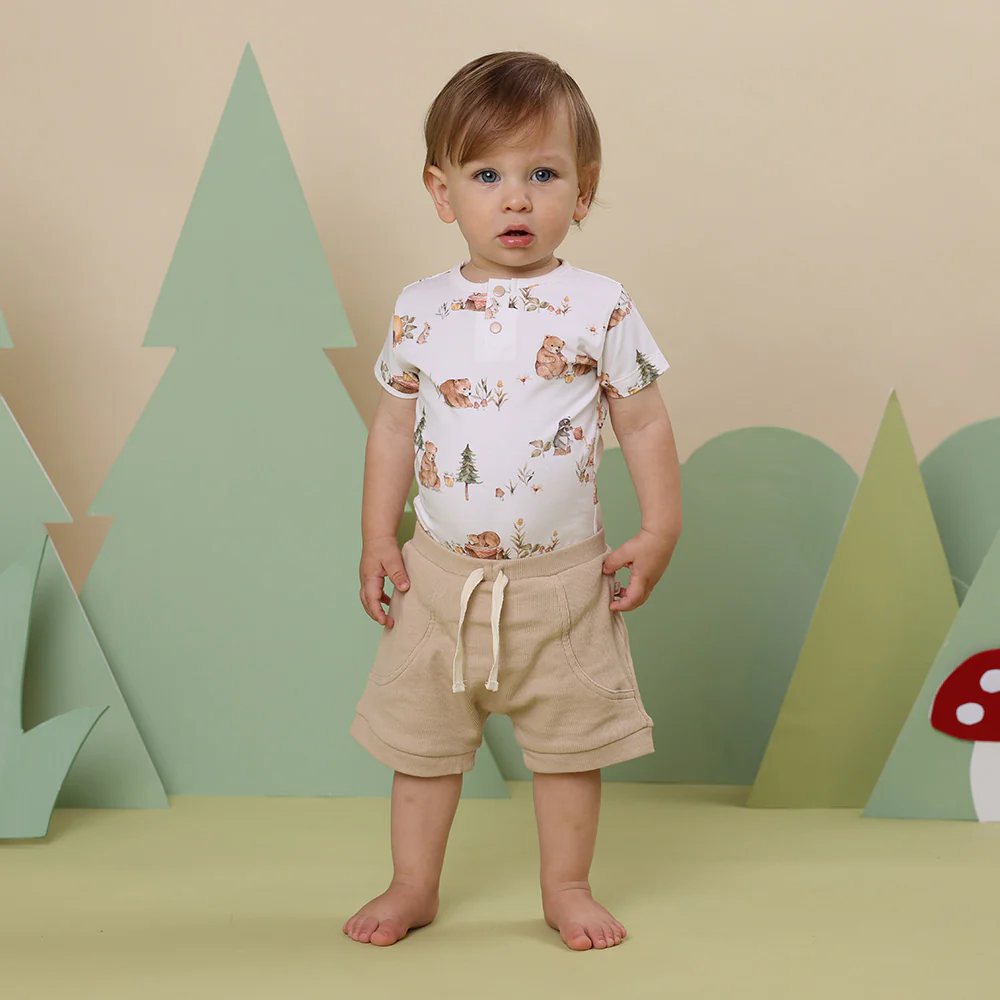 Bears Short Sleeve Organic Bodysuit - Image 8
