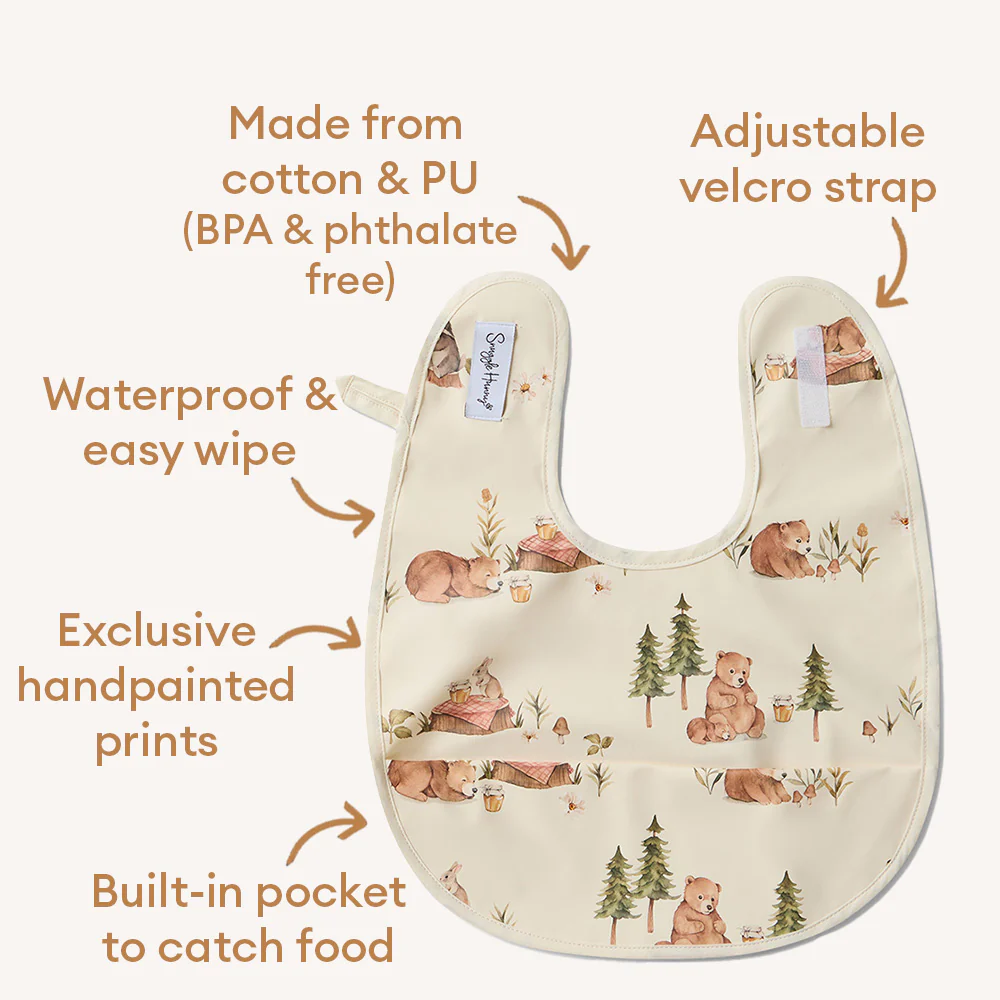 Bears Snuggle Bib - Image 4