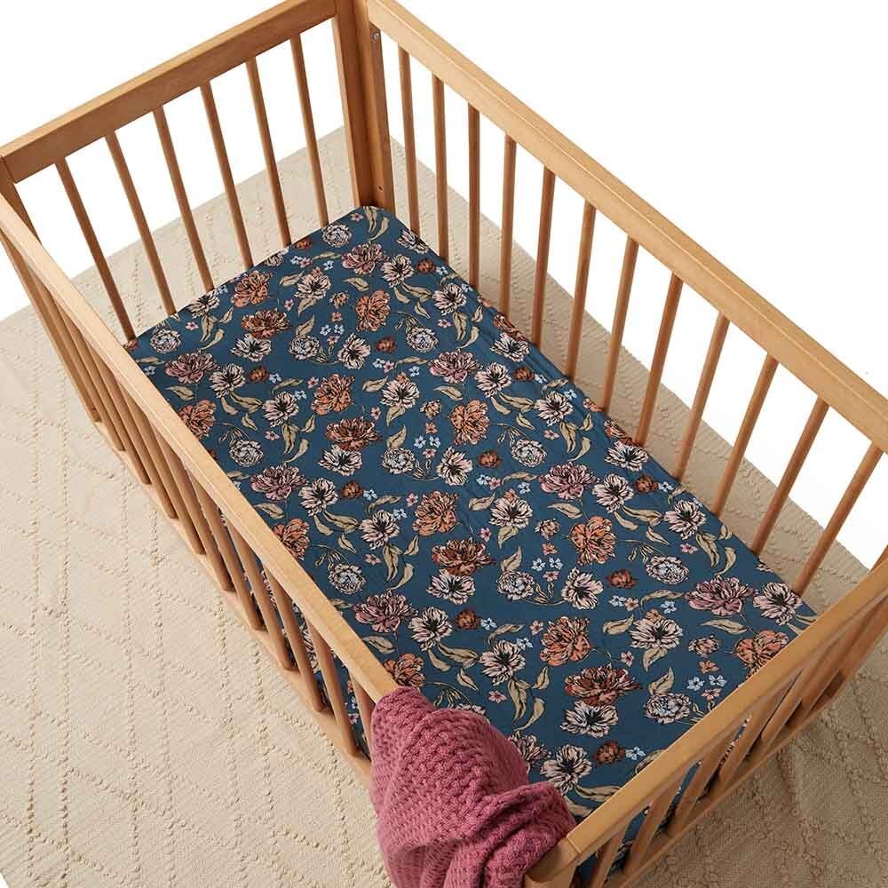 Belle Organic Fitted Cot Sheet - Image 3