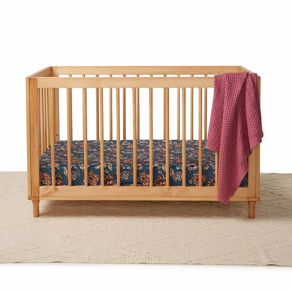 Belle Organic Fitted Cot Sheet - Image 4