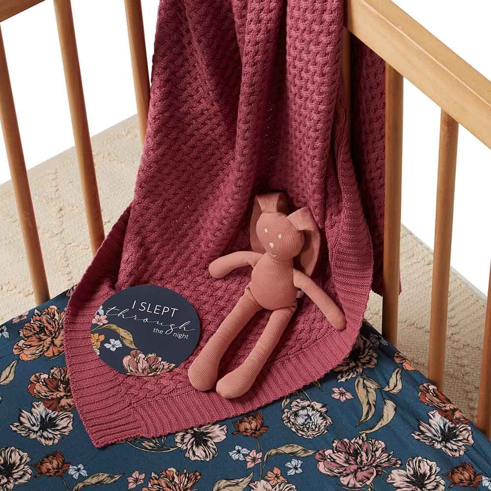Belle Organic Fitted Cot Sheet - Image 5