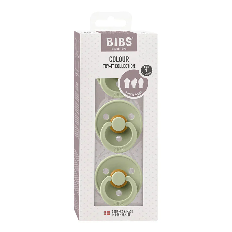 BIBS Try-It-Collection Dummies 3 Pack - Sage - Image 5