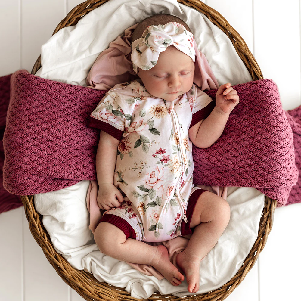 Birds & Blooms Organic Snuggle Shortie - Image 3