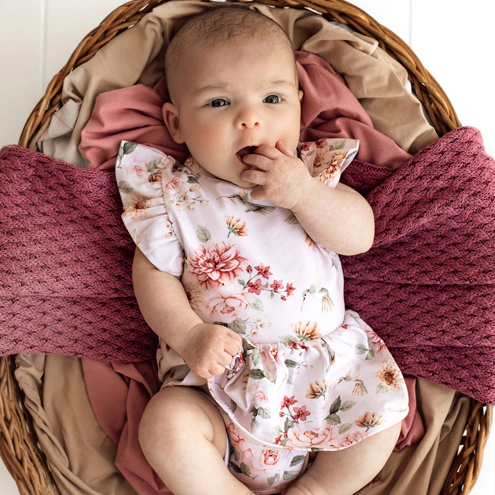 Birds & Blooms Short Sleeve Organic Dress - Image 10