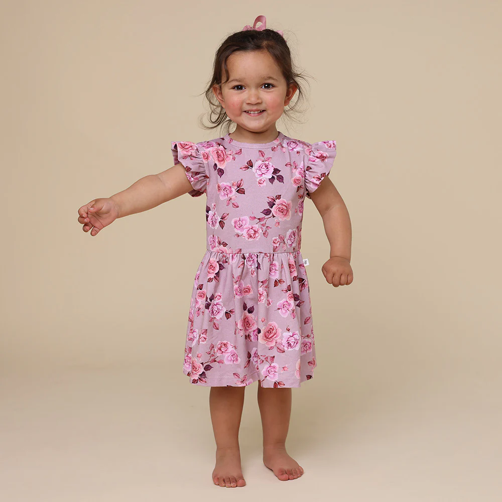 Blossom Short Sleeve Organic Dress - Image 10