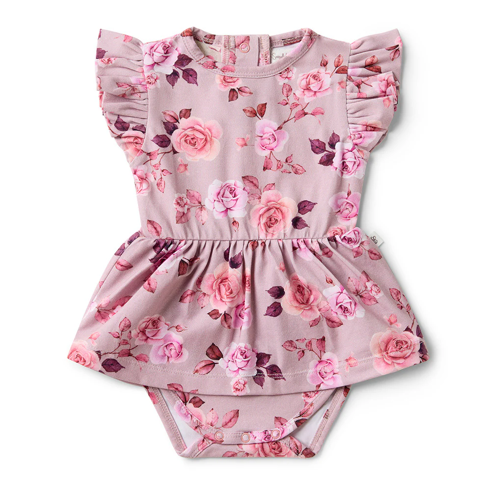 Blossom Short Sleeve Organic Dress - Image 2