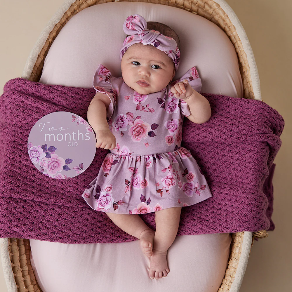 Blossom Short Sleeve Organic Dress - Image 3