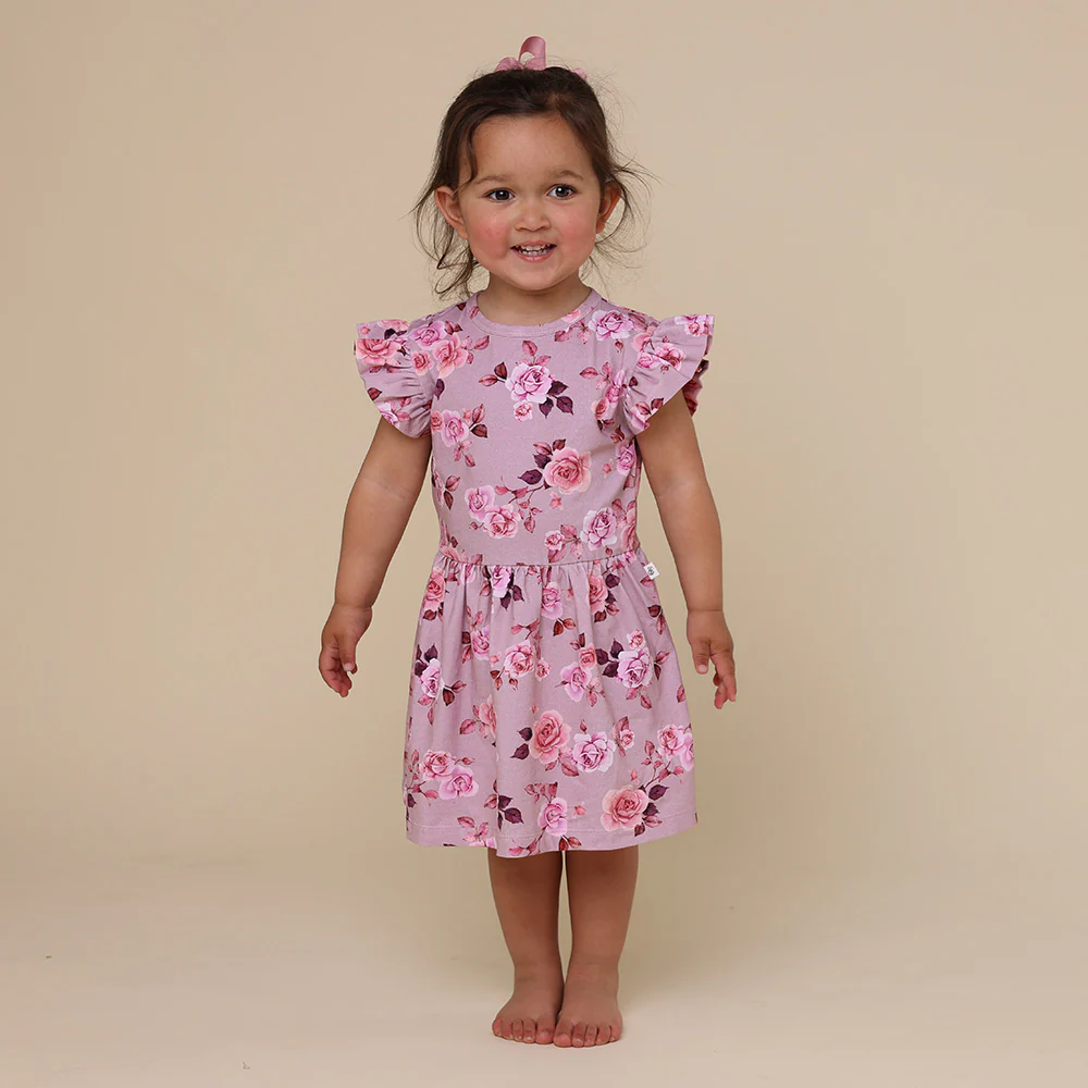 Blossom Short Sleeve Organic Dress - Image 8