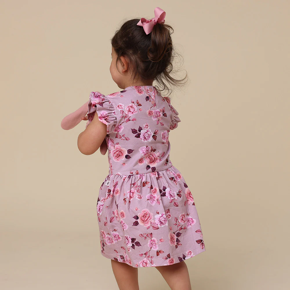 Blossom Short Sleeve Organic Dress - Image 9