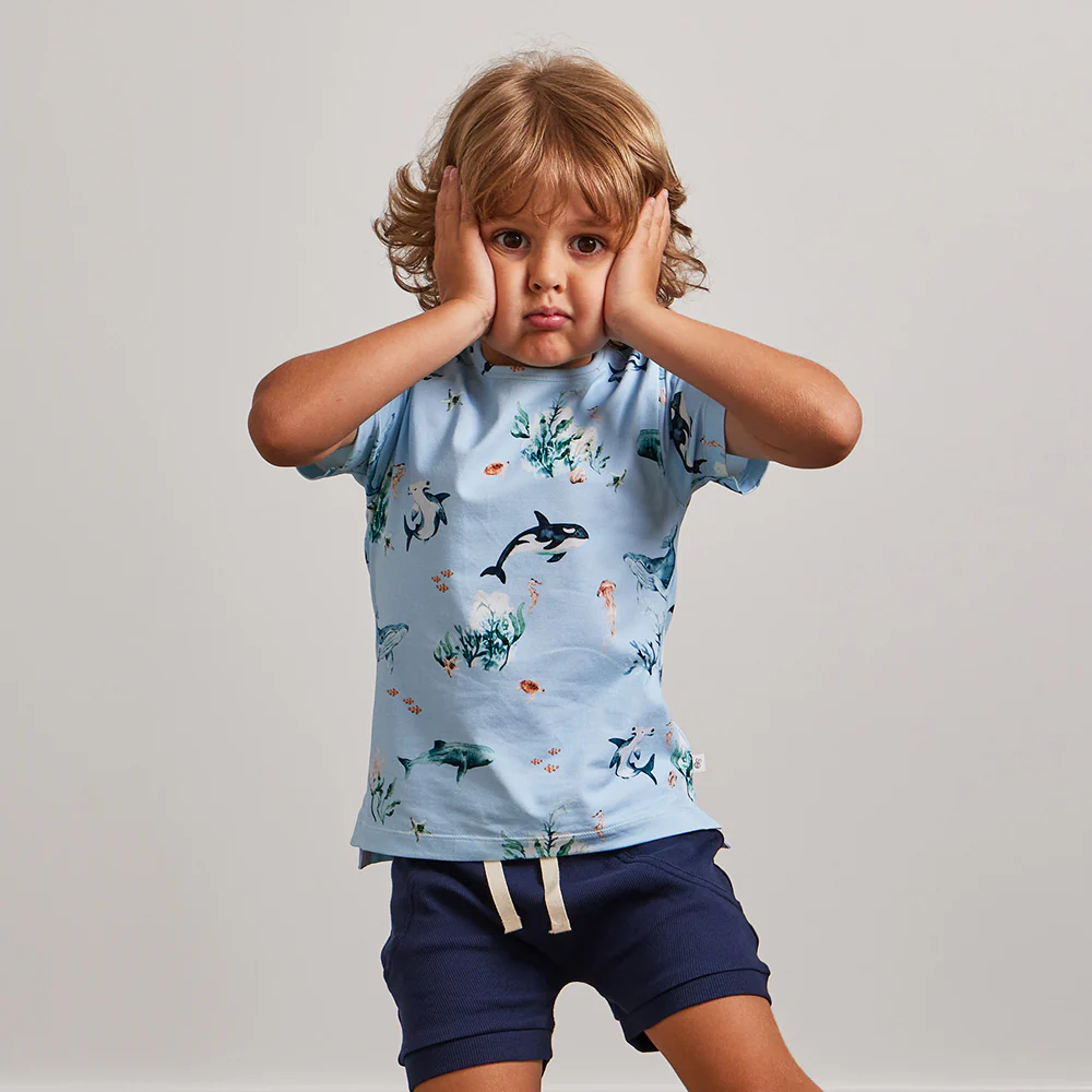 Blue Ocean Organic T-Shirt - Image 10