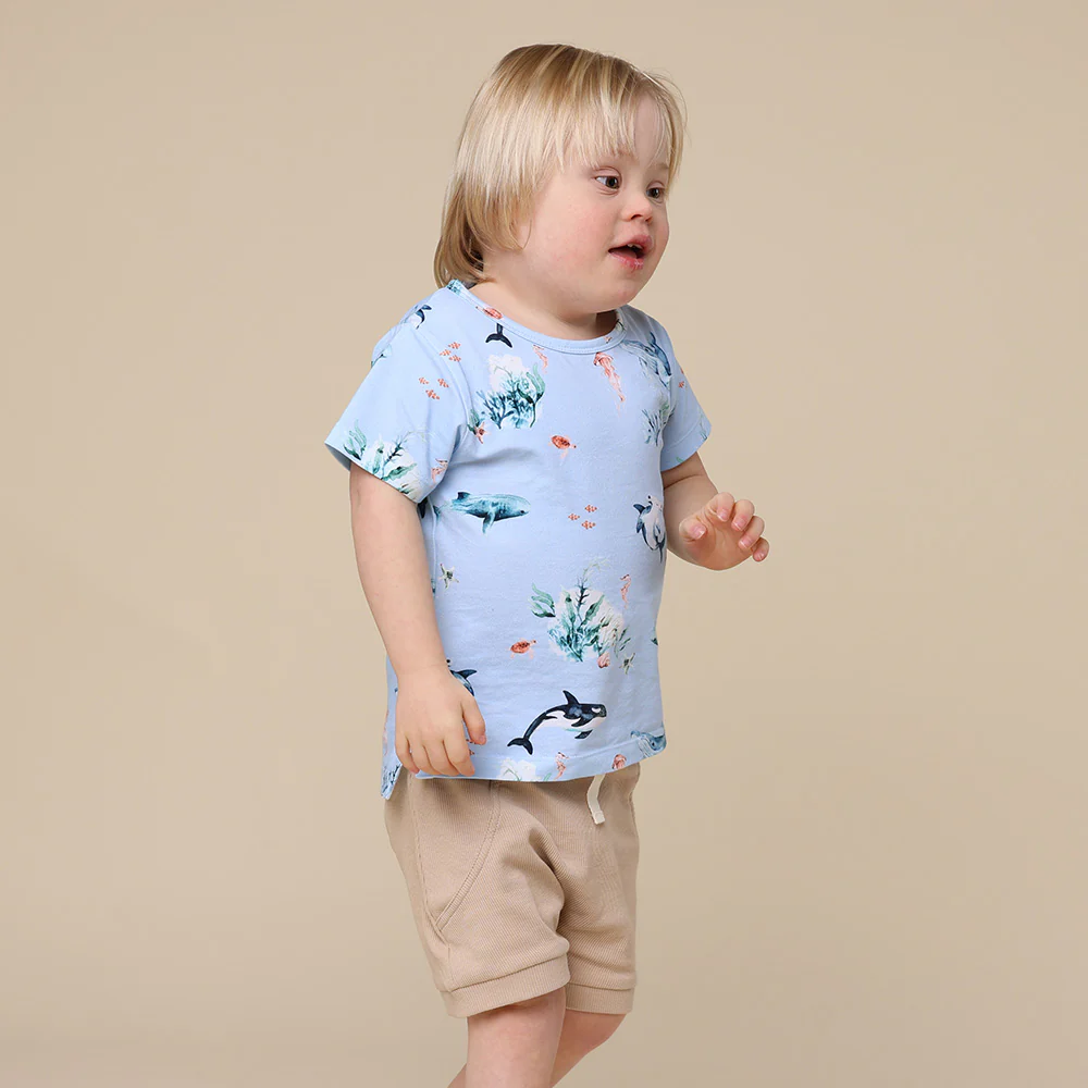 Blue Ocean Organic T-Shirt - Image 11
