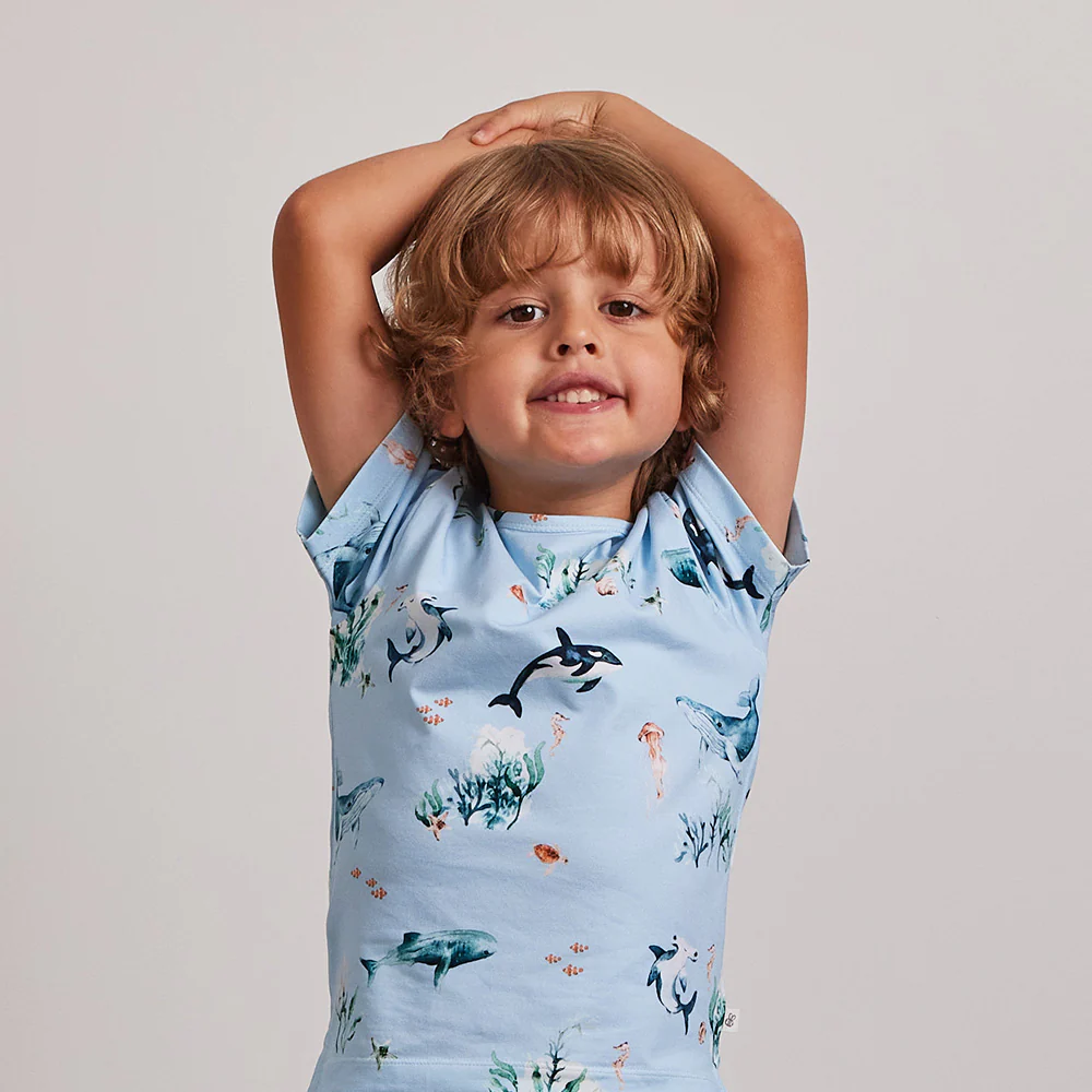 Blue Ocean Organic T-Shirt - Image 13