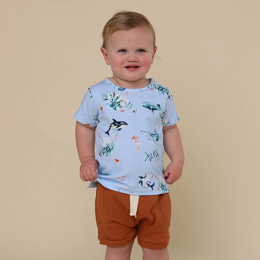 Blue Ocean Organic T-Shirt - Image 14