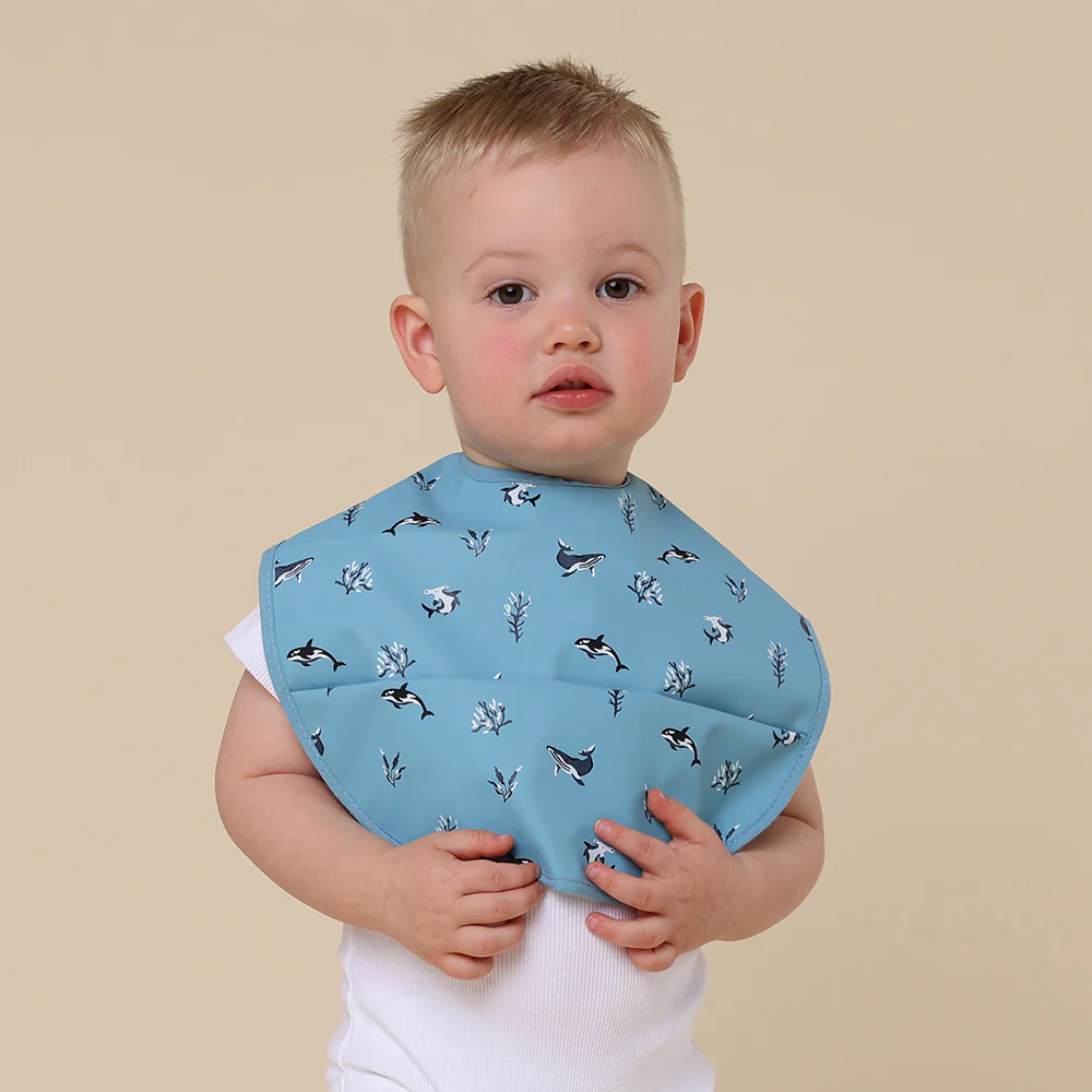 Blue Ocean Snuggle Bib - Image 3