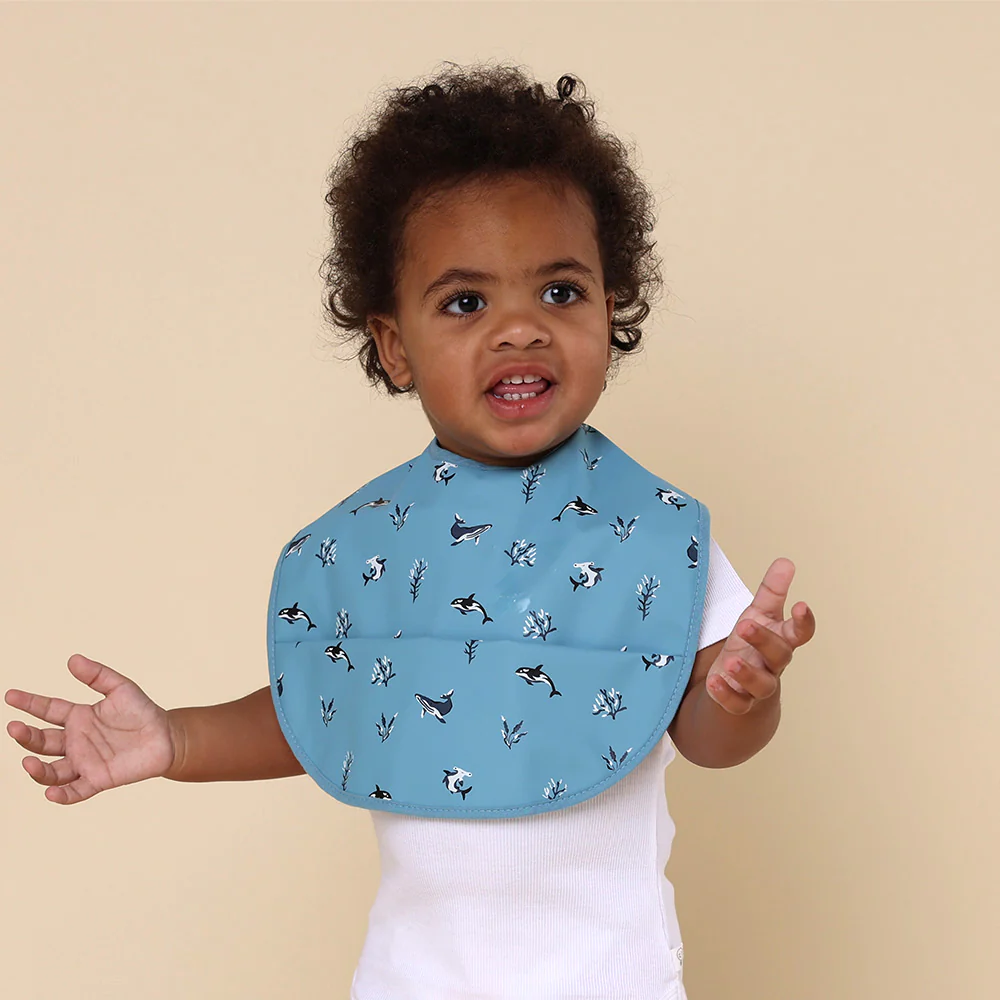 Blue Ocean Snuggle Bib - Image 5