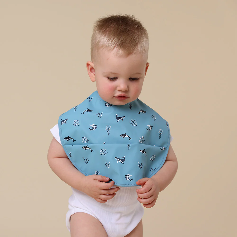 Blue Ocean Snuggle Bib - Image 6